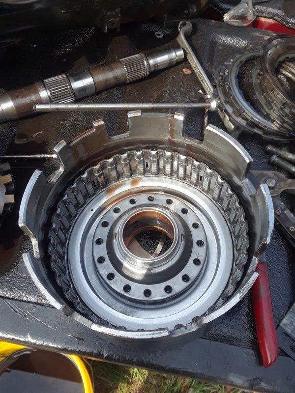 Transmission and clutch assembly rebuild